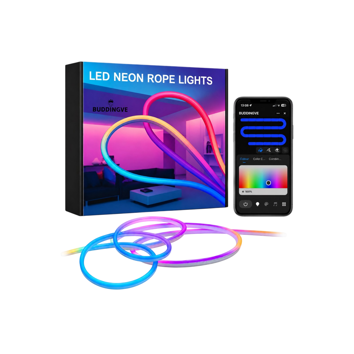 LED Strip Lights RGBIC