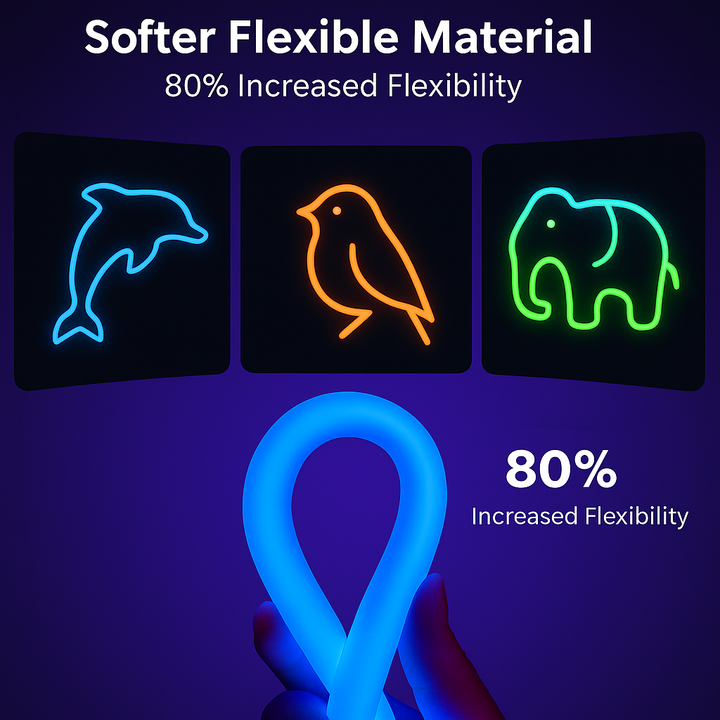 BUDDINGVE Smart LED Lamp – Softer Flexible Material for Easy Shaping and Installation
