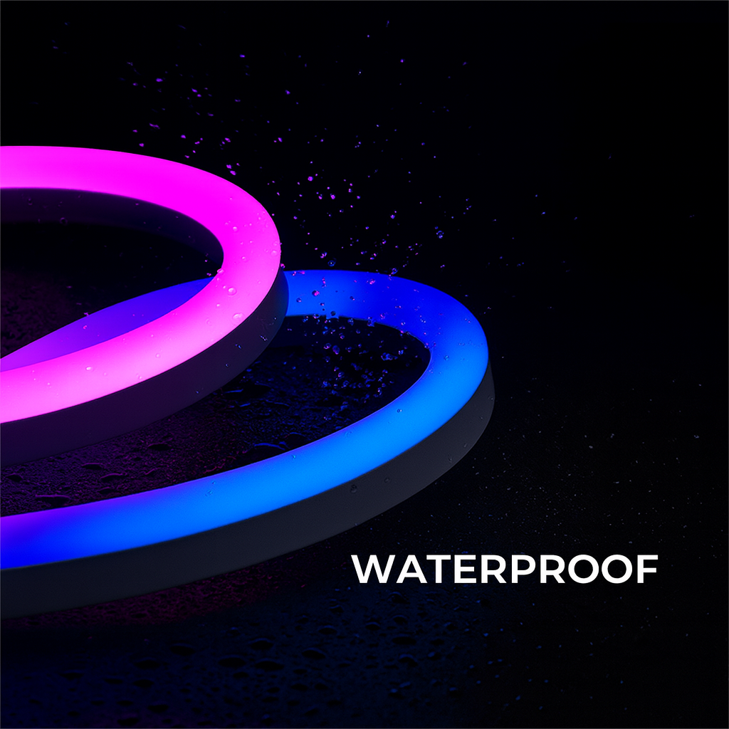 BUDDINGVE Smart LED Lamp – Waterproof RGBIC Lighting Suitable for Outdoor Use
